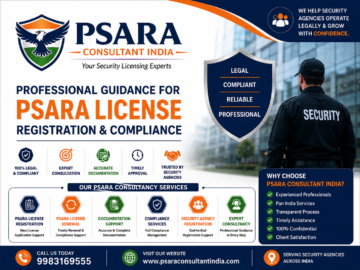 PSARA Licence Consultant India providing Security Licence Registration and PSARA approval services for private security agencies across India.PSARA Licence Consultant India providing Security Licence Registration and PSARA approval services for private security agencies across India.