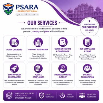 PSARA Consultant Jaipur Complete Business Solutions