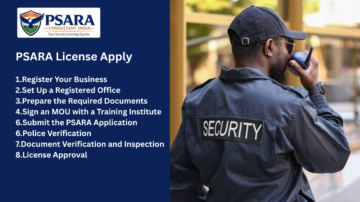 PSARA License Apply support.